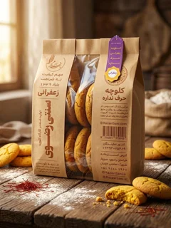 کلوچه 2ردیفه رضوی ۴۵۰ گرمی